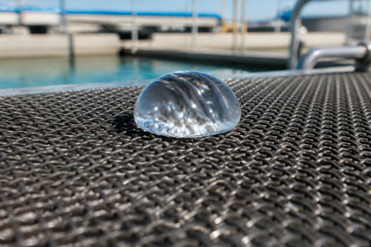 Graphene membranes: molecular sieving in water filtration
