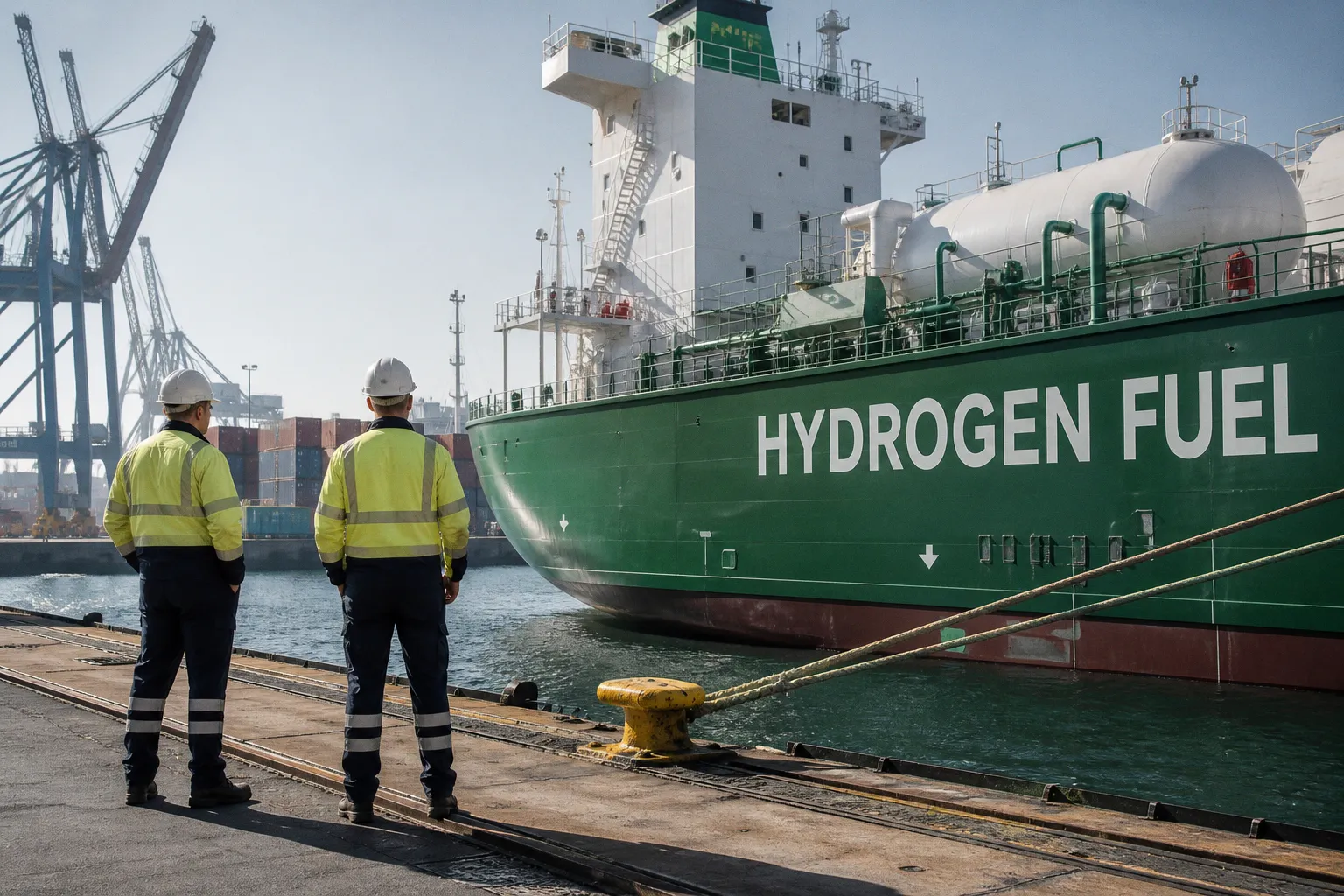 How Switching Global Shipping to Green Hydrogen Could Save Over 129,000 Lives Annually